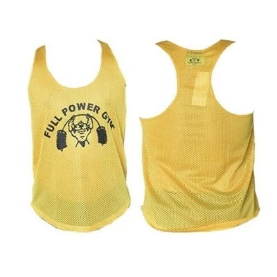 Full Power Gym Fileli Atlet Hardal Sarısı ürün görseli 1