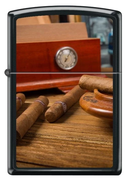 Zippo Cubancigarandhumidor Çakmak 218-096156 (4-2) ürün görseli 1
