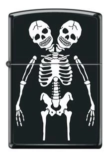 Zippo CI016894 SIAMESE SKELETONS - 7207 Çakmak 218-009476 (2-1) ürün görseli 1