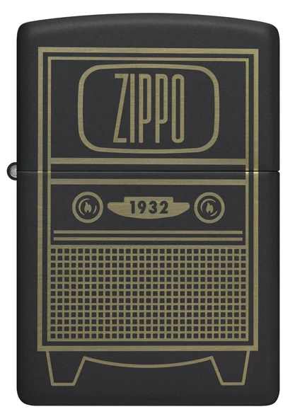 Zippo 218 Vintage Tv Design Çakmak 48619-103614 (3-2) ürün görseli 1