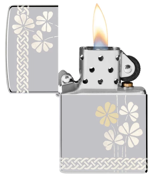 Zippo 250 Clover Design Çakmak 48586-103658 (7-2) ürün görseli 1