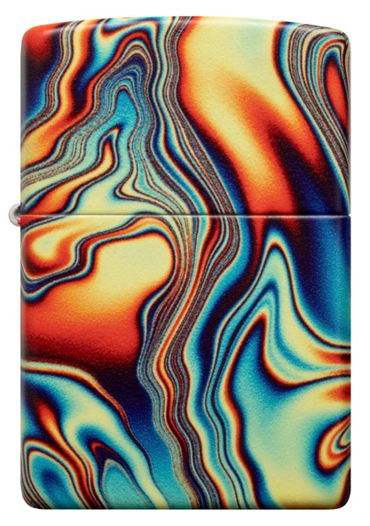 Zippo 49193 Colorful Swirl Pattern Çakmak 48612-103369 (8-1) ürün görseli 1