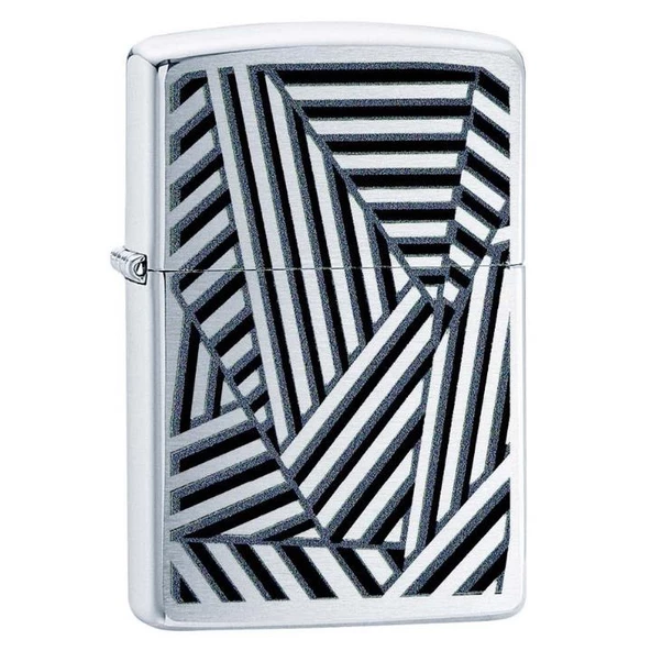 Zippo 200 Pf19 Grid Lines Design Çakmak 29914-071730 (1-1) ürün görseli 1