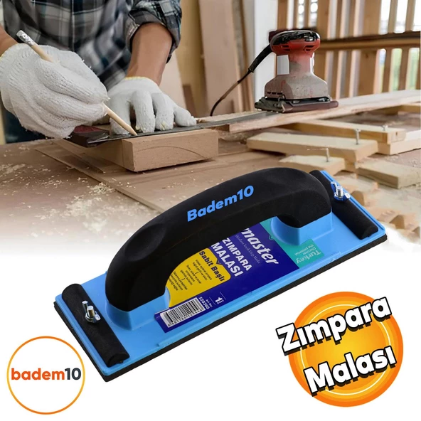 Master Sabit Başlıklı Duvar Alçıpan Zımpara Malası ürün görseli 1