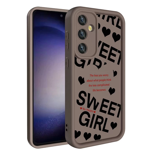 Galaxy S24 Kılıf Kamera Korumalı Baskılı Arka Yüzey Klas Kapak ürün görseli 1