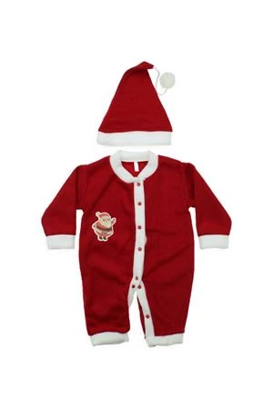 unisex noel yılbaşı bebek tulumu ürün görseli 1