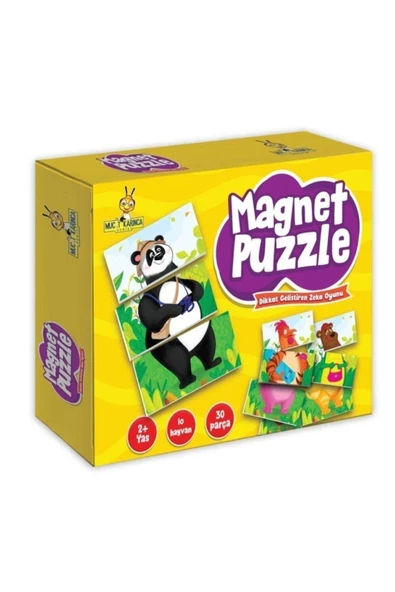 Yükselen Zeka 2+ Yaş Magnet Puzzle Dikkat Geliştiren Zeka Oyunu ürün görseli 1