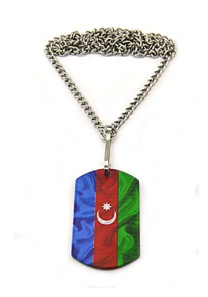 Asker Künyesi Azerbaycan Bayrak - Resim 7