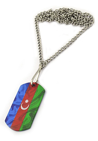 Asker Künyesi Azerbaycan Bayrak ürün görseli 1