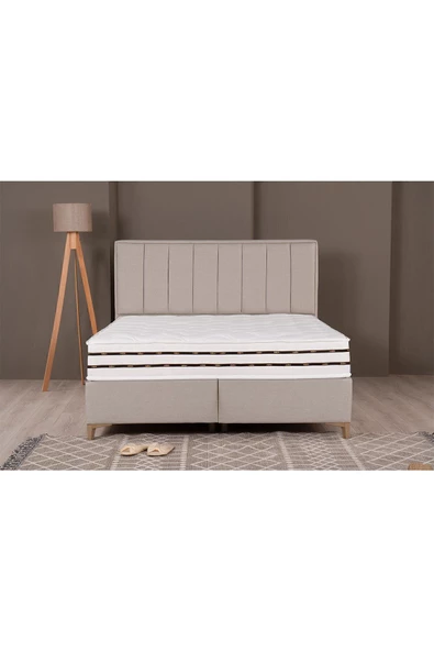 Kilim Mobilya Comfort Lüks Sleepy Baza, Başlık Ve Paket Yaylı Yatak Seti 180X200 ürün görseli 1