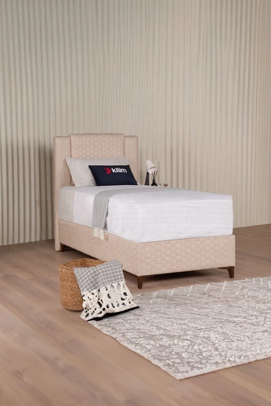 Kilim Mobilya Ortopedia Sandıklı Baza Krem (BAŞLIK VE YATAK DAHİL DEĞİLDİR) 120X200 ürün görseli 1