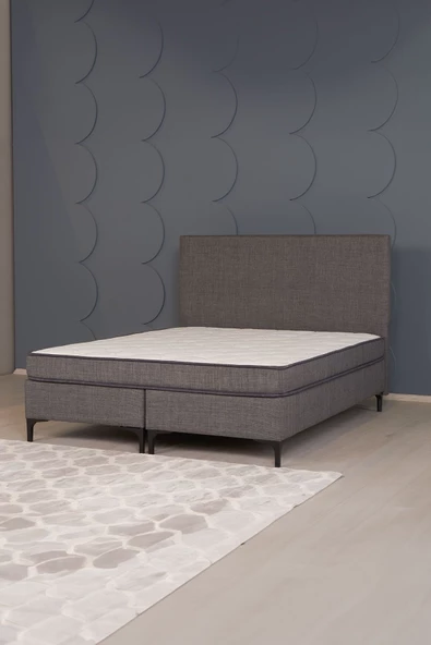 Kilim Mobilya Luna Set (SANDIKSIZ BAZA BAŞLIK YATAK) 160X200 ürün görseli 1