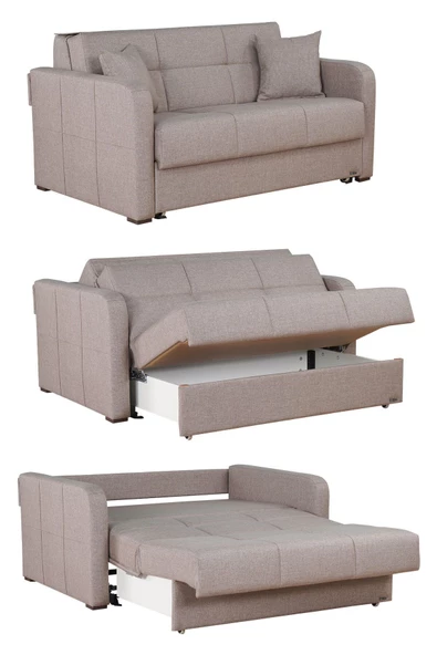 Kilim Mobilya Adonis Xl Iki Kişilik Yataklı Ve Bazalı Kanepe ürün görseli 1