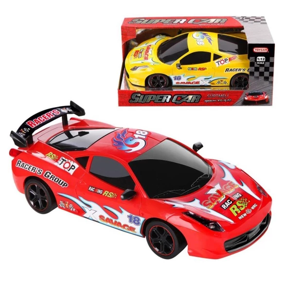 TOYSAN SÜRTMELİ RACİNG SÜPER CAR 1:12 TOY-14 ürün görseli 1