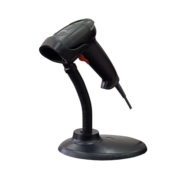 Pr44 2d Karekod Kablolu Usb+stand Barkod Okuyucu ürün görseli 1