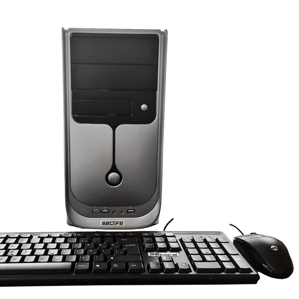 SC-2130 İ3-2100 8GB 128GB SSD Dos Masaüstü Pc ürün görseli 1