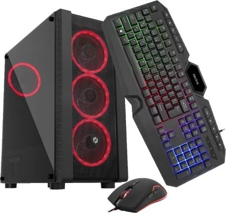 GM-1050 i5-10400F 8GB 240GB 4GBVGA 500W Dos Oyuncu Pc ürün görseli 1