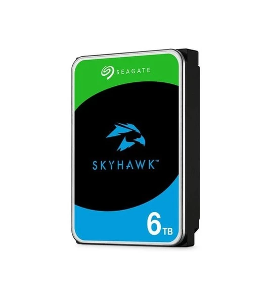 6TB 3.5" 5400Rpm 256MB SATA3 Skyhawk (ST6000VX009) ürün görseli 1