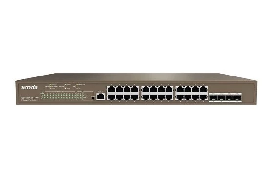 24port 410w Full Poe Teg5328p-24-410w Gıgabıt 4x Sfp Yönetilebilir Switch Rackmount ürün görseli 1