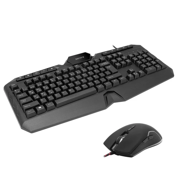 Slk-4844b Multimedya Gaming Klavye Mouse Set - Resim 3