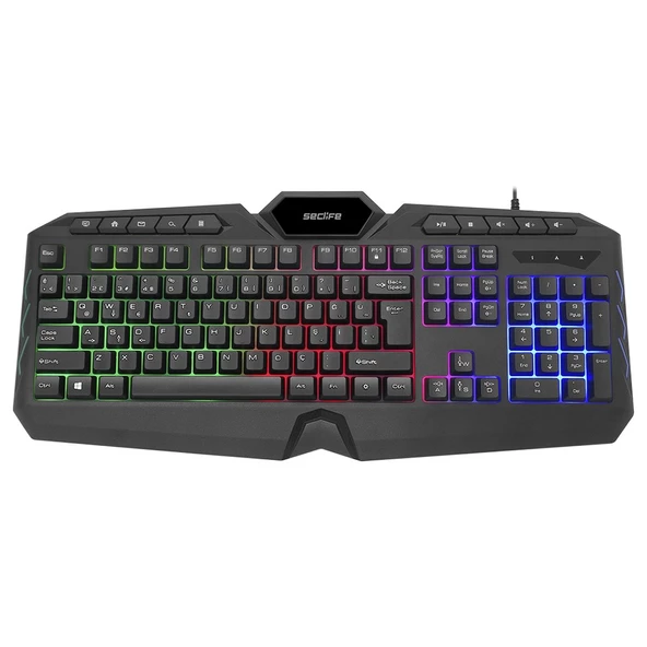 Slk-4844b Multimedya Gaming Klavye Mouse Set - Resim 2
