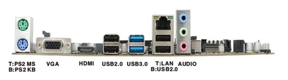 H610da1 Ddr4 Matx 1700pın Hdmı Vga - Resim 2