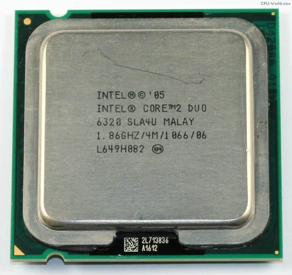 Pentium E6320 1.86ghz 775 Pin Işlemci Tray ürün görseli 1