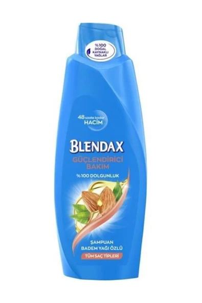 BLENDAX ŞAMPUAN 550ML-BADEM YAĞI ÖZLÜ TÜM SAÇ TİPLERİ ürün görseli 1