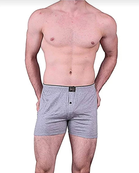 ANIT 1146 ERKEK PAMUKLU PENYE BOXER TEKLİ - Resim 2