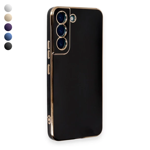Samsung Galaxy S21 Kılıf Volet Luxury Seri Kamera Korumalı Silikon Kapak ürün görseli 1