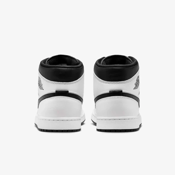 NİKE Air Jordan 1 Mid 'Reverse Panda' DQ8426-132 - Resim 4