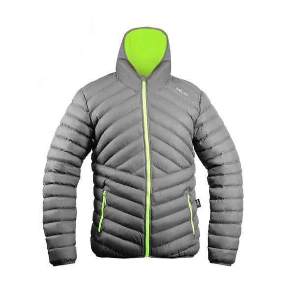 Milo Baayo Erkek - H Jacket - Gri / Yeşil - Resim 2