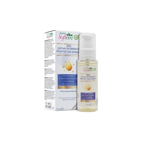 Softem Leke Çatlak Kırışıklık Giderici Yağ Karışımı 70 ml ürün görseli 1