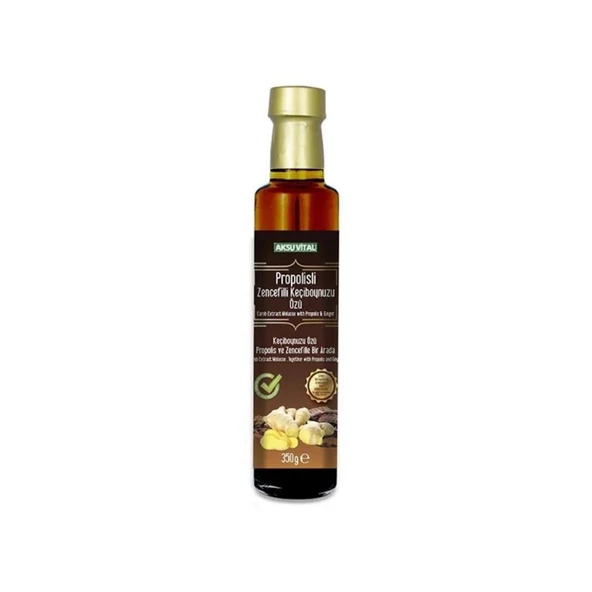 Aksu Vital Propolisli Zencefilli Keçiboynuzu Özü 350 gr 1 ADET ürün görseli 1