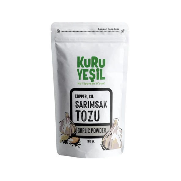 Kuru Yeşil Sarımsak Tozu 100 gr 1 ADET ürün görseli 1
