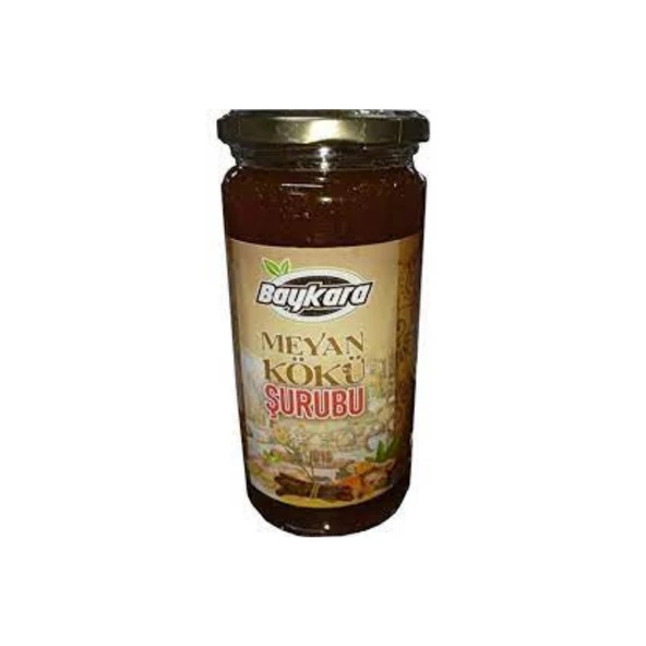 Baykara Meyan Kökü Şurubu 500 ml 1 ADET ürün görseli 1
