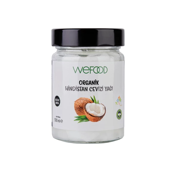 Wefood Organik Hindistan Cevizi Yağı 300 ml ürün görseli 1
