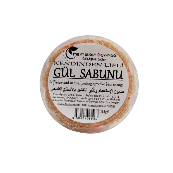 Kendinden Lifli Gül Sabunu 165 gr ürün görseli 1