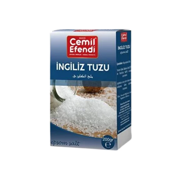 Cemil Efendi İngiliz Tuzu 200 gr 1 ADET ürün görseli 1