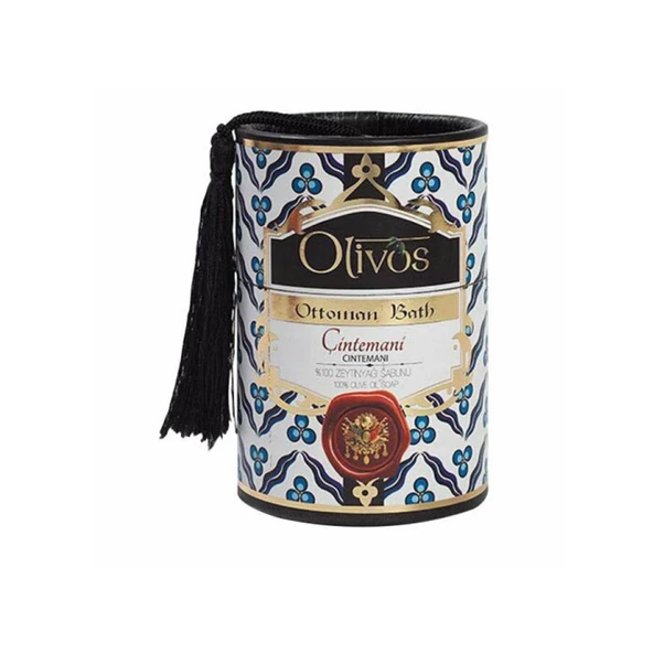 Olivos Osmanlı Hamamı Serisi Çintemani Zeytinyağı Sabunu 2x100 GR ürün görseli 1