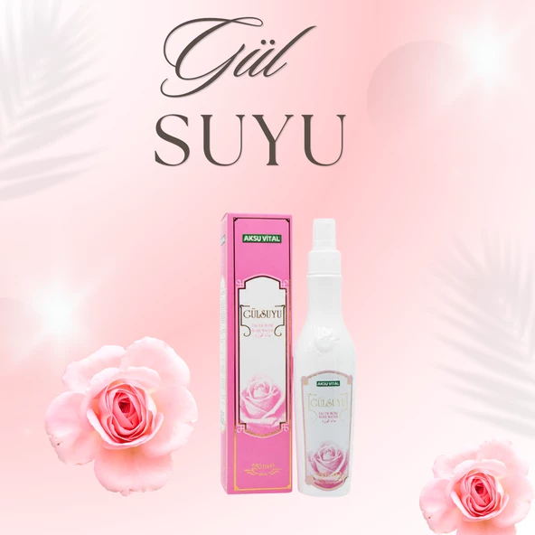 Aksu Vital Gül Suyu 250 ml 1 ADET ürün görseli 1