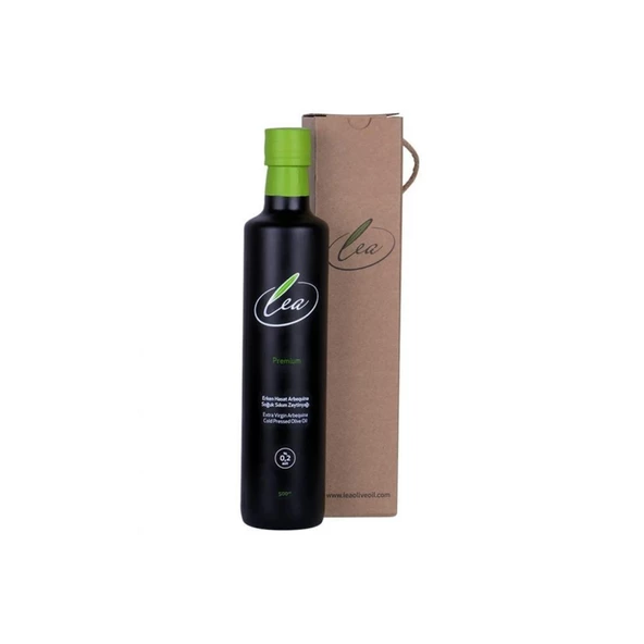 Lea Premium Erken Hasat Soğuk Sıkım Zeytinyağı 500 ml 0.2 asit 1 ADET ürün görseli 1