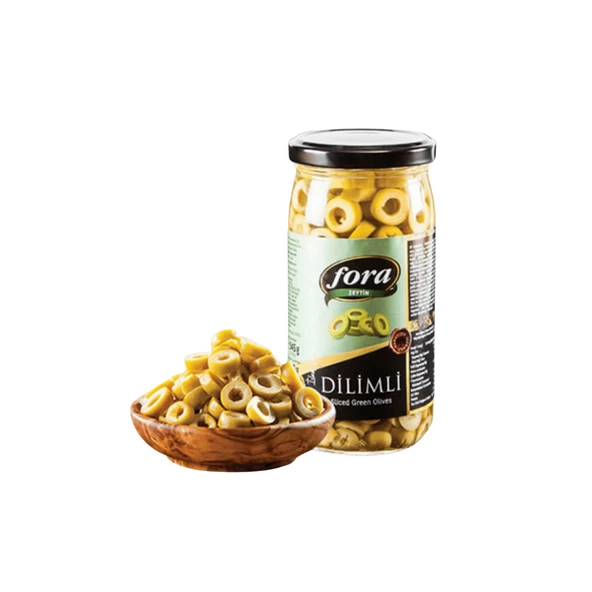 Fora Dilimli Yeşil Zeytin 345 gr 1 ADET ürün görseli 1