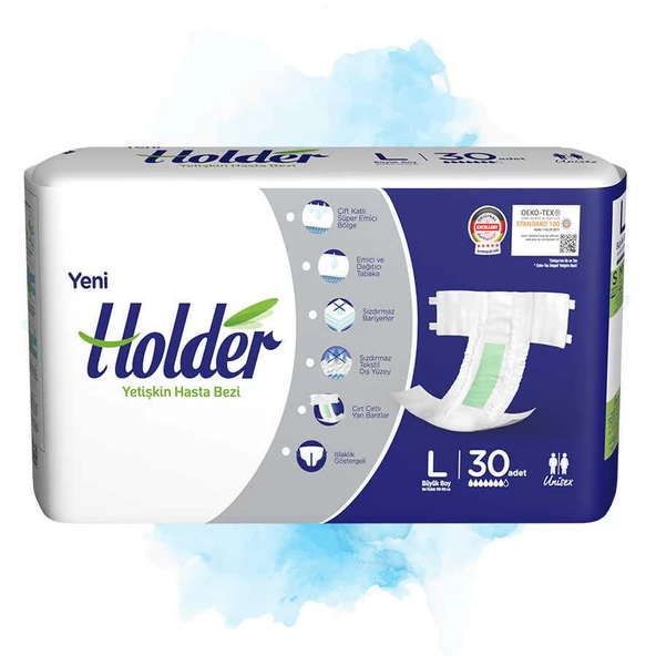 Holder Yetişkin Hasta Bezi Büyük Boy ( Large ) 30 Adet ürün görseli 1
