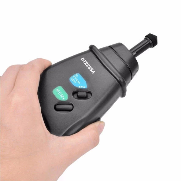WellHise DT 2235A Temaslı Takometre (Devir Ölçer) - Resim 5