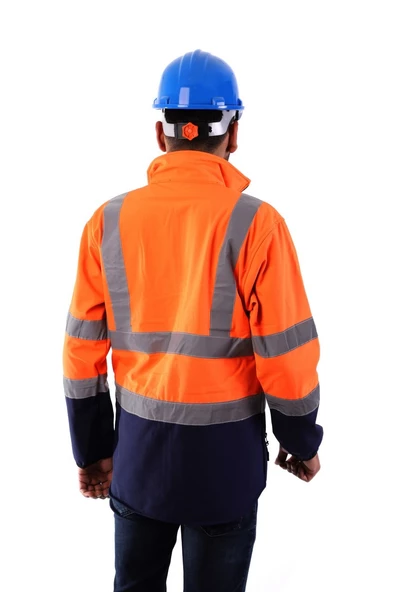 ESER - Softshell Yönetici Montu - Turuncu - Resim 2
