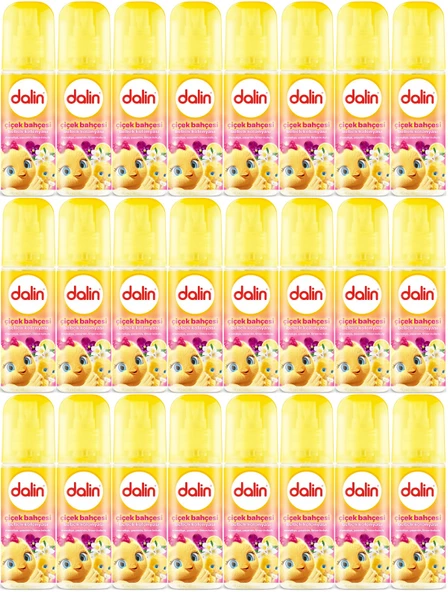 Dalin Bebek Kolonyası 150ML Çiçek Bahçesi (Menekşe-Yasemin-Limon Kokulu) (24 Lü Set) ürün görseli 1