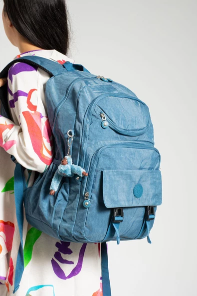 571 collections Ultra Hafif Çok Cepli Su Geçirmez Sırt Çantası Unisex Mavi (Model: 571-1H) ürün görseli 1