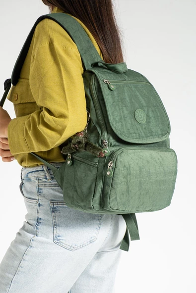 571 collections Orta Boy Hafif Sırt Çantası Yeşil (Model: 571-3F) ürün görseli 1