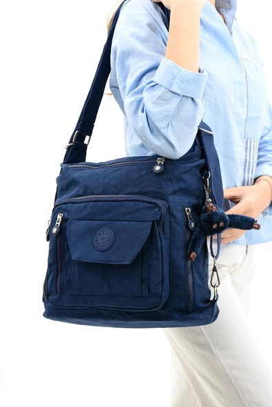 571 collections Ultra Hafif Hem Sırt Hem Omuz Kadın Çantası Laci (Model: 571-5B) ürün görseli 1